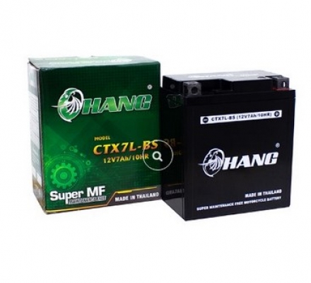 Bình Ắc Quy Xe Máy Chang CTX7L-BS (12V-7AH)