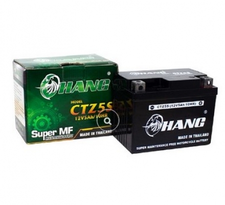 Bình Ắc Quy Xe Máy Chang CTZ5S (12V-4AH)