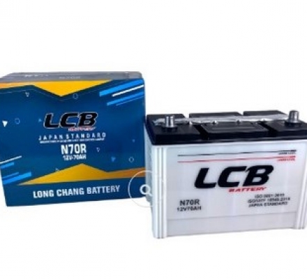 Bình ắc quy Ô tô NGOẠI NHẬP - LCB 12V - 70Ah