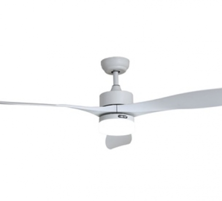 Quạt trần đèn cánh ABS lá cong NDT-322 - 1370mm - DC