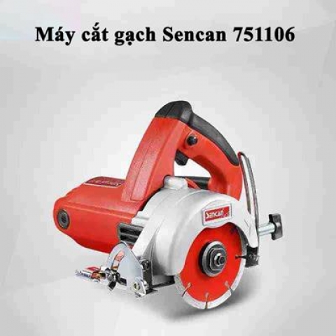 Máy Cắt Đá Sencan 751106 Máy Cắt Gạch Cầm Tay Công Suất 1400W