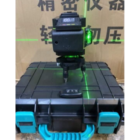 Máy Cân Mực,bắn cos laser 3D 12 tia xanh LION KING-Pin khủng 6000mAh-Có điều khiển từ xa--Kèm chân tripod