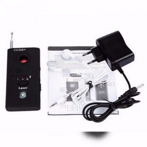 Máy phát hiện thiết bị nghe lén, camera ghi hình CC308+ cao cấp