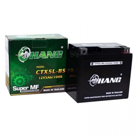Bình Ắc Quy Xe Máy Chang CTX5L-BS (12V-5AH)