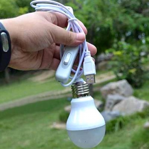 Bóng đèn Led cắm USB dây dài 1.5m có công tắc