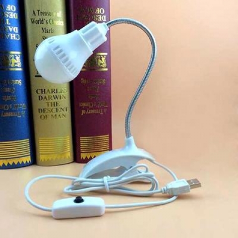 Đèn LED kẹp bàn cắm cổng USB