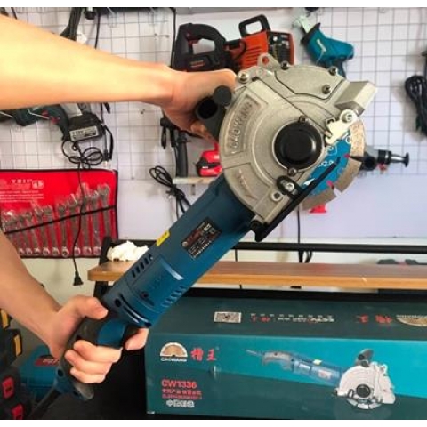 Máy cắt rãnh tường 1 lưỡi Caowang 1336-Bảo hành 6 tháng+Tặng kèm bơm