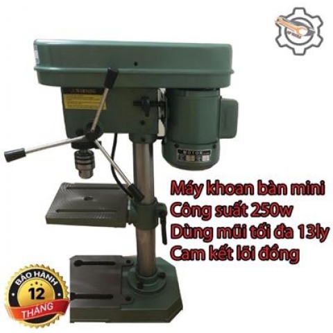 Máy khoan bàn mini XQ-13 250W Bảo hành 12 tháng