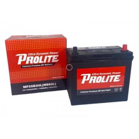 Bình ắc quy Ô tô NGOẠI NHẬP - Daewoo 55B24L 12V - 45AH