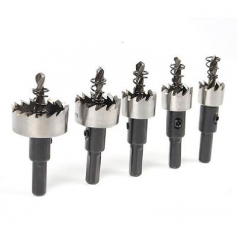 Bộ 5 mũi khoan khoét lỗ hợp kim cao cấp M16-M30