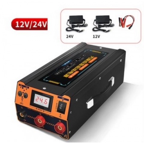 Bộ kich nổ Khởi động ô tô xe tải ,container 12V-24V Công Suất Cao-Dung lượng Pin cực Lớn - 15000A1