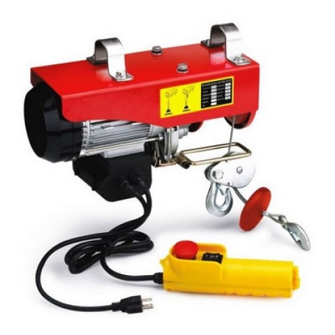 Máy tời treo PA800, Tời điện 220v tải trọng 800kg cáp dài 12m