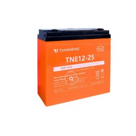Bình ắc quy xe đạp điện Tianneng 12-25 (Chịu nhiệt)
