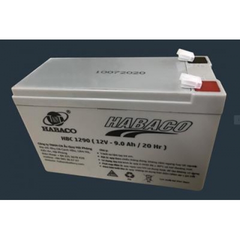 Bình ắc quy khô 12v-9ah dùng cho ups, lưu điện cửa cuốn, lưu điện máy tính, loa kéo - 9AH