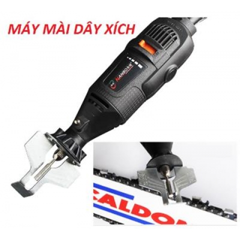 Máy mài dây xích lưỡi cưa 220v [ Tặng 10 đầu mài ]