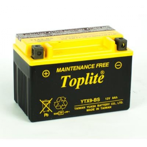 Ắc quy Toplite YTX9-BS 12V-8AH (HÀNG NGOẠI NHẬP)