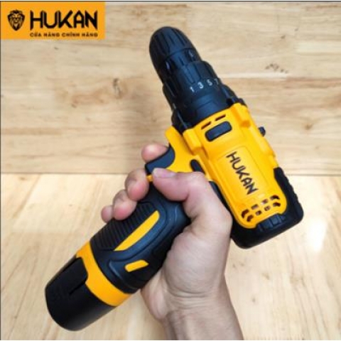 Máy khoan pin 12v HUKAN F5 bắn vít không dây kèm 2 pin 1 sạc - Hukan F5
