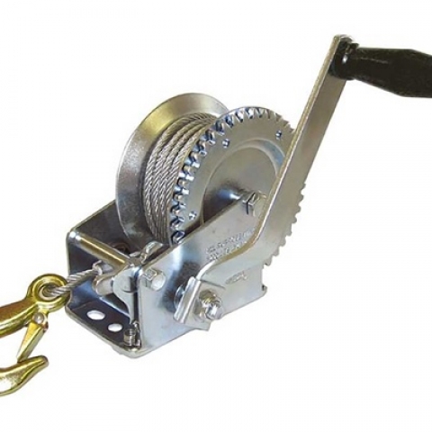 Tời quay tay 1600LBS cáp dài 8m