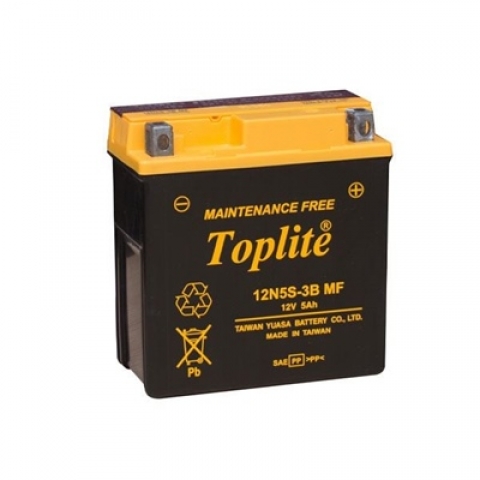 Ắc quy Toplite 12N5S-3B 12V-5AH (HÀNG NGOẠI NHẬP)