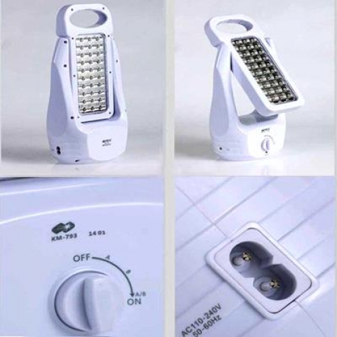 Đèn led sạc điện cao cấp 60 led