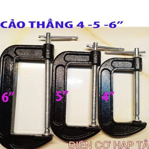 CẢO CHỮ C -BẰNG THÉP NHIỀU KÍCH THƯỚC 4INCH , 5 INCH , 6 INCH