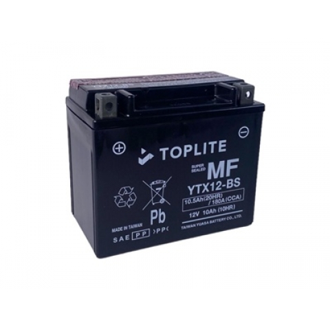 Chia sẻ    Ắc Quy Moto PKL Toplite YT12B-BS 12V-10Ah (HÀNG NGOẠI NHẬP)