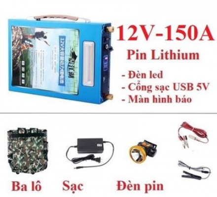 Pin lithium 12V - 150Ah - Pin lithium 12V - 150Ah